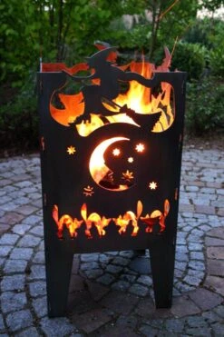 SvenskaV Feuerkorb Hexe XXL