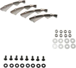 Rösle Ersatzteil: Rosthalter Für Feuerschale Inkl. Schraubensatz Für Smoker No.1 F50, F50-S Und Kugelgrill No.1 F50 Air - 4 Stück