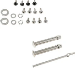 Rösle Ersatzteil: Montage Schrauben-Set Inkl. Radachsen Für Kugelgrill No.1 F50 Air Und F60 Air