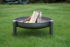 SvenskaV Design Feuerschale Basic XXL - Ø 63 Cm - Rohstahl