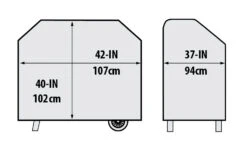 Broil King Abdeckhaube Für Pellet Smoker Regal 400 -GrillProfi Werkstatt Broil King Abdeckhaube Pelletsmoker Regal 400 Abmessungen