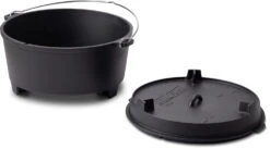 Grillfürst Dutch Oven BBQ Edition DO28 - XXL Dutch Oven -GrillProfi Werkstatt Grillfuerst Dutch Oven DO28 Deckel Fuesse