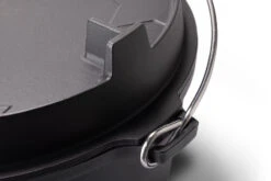 Grillfürst Dutch Oven BBQ Edition DO28 - XXL Dutch Oven -GrillProfi Werkstatt Grillfuerst Dutch Oven DO28 Deckelgriff