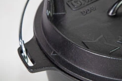 Grillfürst XXL Dutch Oven Set: Starterpaket Gusseisen - X-DEAL Mit Dutch Oven DO9+DO4, Kastenform BK4, Gusseisenpfanne Ø 30 Cm - Inkl. Großem Zubehörpaket -GrillProfi Werkstatt Grillfuerst Dutch Oven Gusseisen Topf DO9