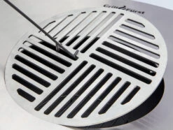 Grillfürst Feuerplatte - Feuerstelle Mit 6 Mm Edelstahl Grillplatte Mit Grillrost -GrillProfi Werkstatt Grillfuerst Feuerplatte Edelstahlrost