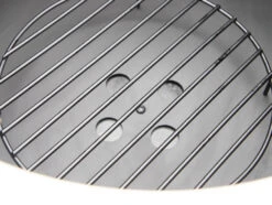 Grillfürst Feuerplatte - Feuerstelle Mit 6 Mm Edelstahl Grillplatte Mit Grillrost -GrillProfi Werkstatt Grillfuerst Feuerplatte Lueftungsregler geschlossen