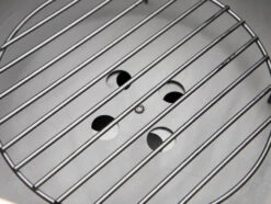 Grillfürst Feuerplatte - Feuerstelle Mit 6 Mm Edelstahl Grillplatte Mit Grillrost -GrillProfi Werkstatt Grillfuerst Feuerplatte Lueftungsregler stufenlos