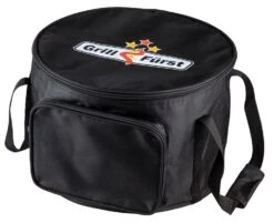 Grillfürst XXL Dutch Oven Set: Starterpaket Gusseisen - X-DEAL Mit Dutch Oven DO9+DO4, Kastenform BK4, Gusseisenpfanne Ø 30 Cm - Inkl. Großem Zubehörpaket -GrillProfi Werkstatt Grillfuerst Tragetasche 19 003 Tasche