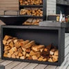 OFYR Feuerplatte Island Black 85 Keramik Dunkelgrau -GrillProfi Werkstatt OFYR Feuerplatte Island Black OIB 85 CD Lifestyle