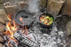 Petromax Gusseiserne Kasserolle Mit Deckel Kr2 -GrillProfi Werkstatt Petromax Kasserolle kr2 kr1 Glut Feuertopf