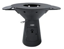 Remundi Feuerplatte Phönix M - Black Series Inkl. 2 Ablagen - Durchmesser 79 Cm