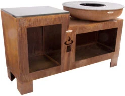 Remundi Feuerplatte Vulcano M - Durchmesser 82 Cm