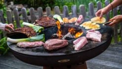 Remundi Feuerplatte Nero L84 - Durchmesser 102 Cm -GrillProfi Werkstatt Remundi Nero Feuerplatte 1 1