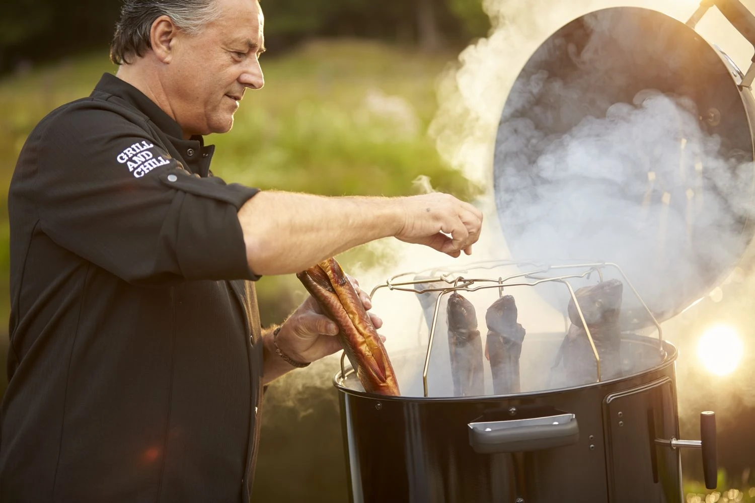Rösle Watersmoker No. 1 F50-S Räucherofen Inkl. Abdeckhaube 9 Rösle Watersmoker No. 1 F50-S Räucherofen Inkl. Abdeckhaube – Bild 7