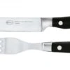 Rösle Steakbesteck Set (2 Steakmesser + 2 Gabeln) 2 Rösle Steakbesteck Set (2 Steakmesser + 2 Gabeln) -GrillProfi Werkstatt Roesle Steakmesser Gabel Set 25146