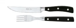 Rösle Steakbesteck Set (2 Steakmesser + 2 Gabeln)