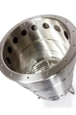 Feuerhand Pyron Feuertonne -GrillProfi Werkstatt feuerhand pyron innenraum