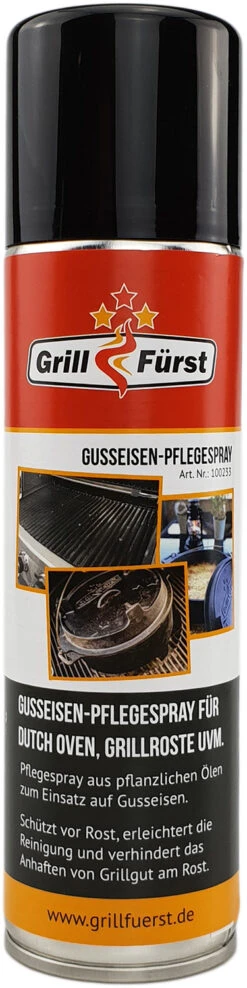 Grillfürst Dutch Oven Set / Gusseisen Pflegeset -GrillProfi Werkstatt grillfuerst gusseisen pflegespray