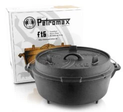Petromax Ft6 Feuertopf Dutch Oven 5,5 L - Mit Füssen - X-DEAL Inkl. Deckelheber, Pflegepaste Und Kochlöffel -GrillProfi Werkstatt petromax feuertopf ft6 3 1