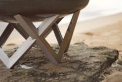 SvenskaV Design Feuerschale Venta XXL - Ø 63 Cm - Rohstahl